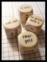 Dice : Dice - Game Dice - Dutch Sentence Dice - Trade MN Jan 2010